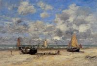 Boudin, Eugene - Low Tide at Scheveningen